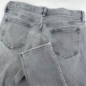 Banana Republic Slim Fit Jeans Mens 34x31 Grey Washwell Stretch Denim Pants